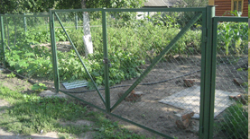 Забор из сетки рабица Путилково
